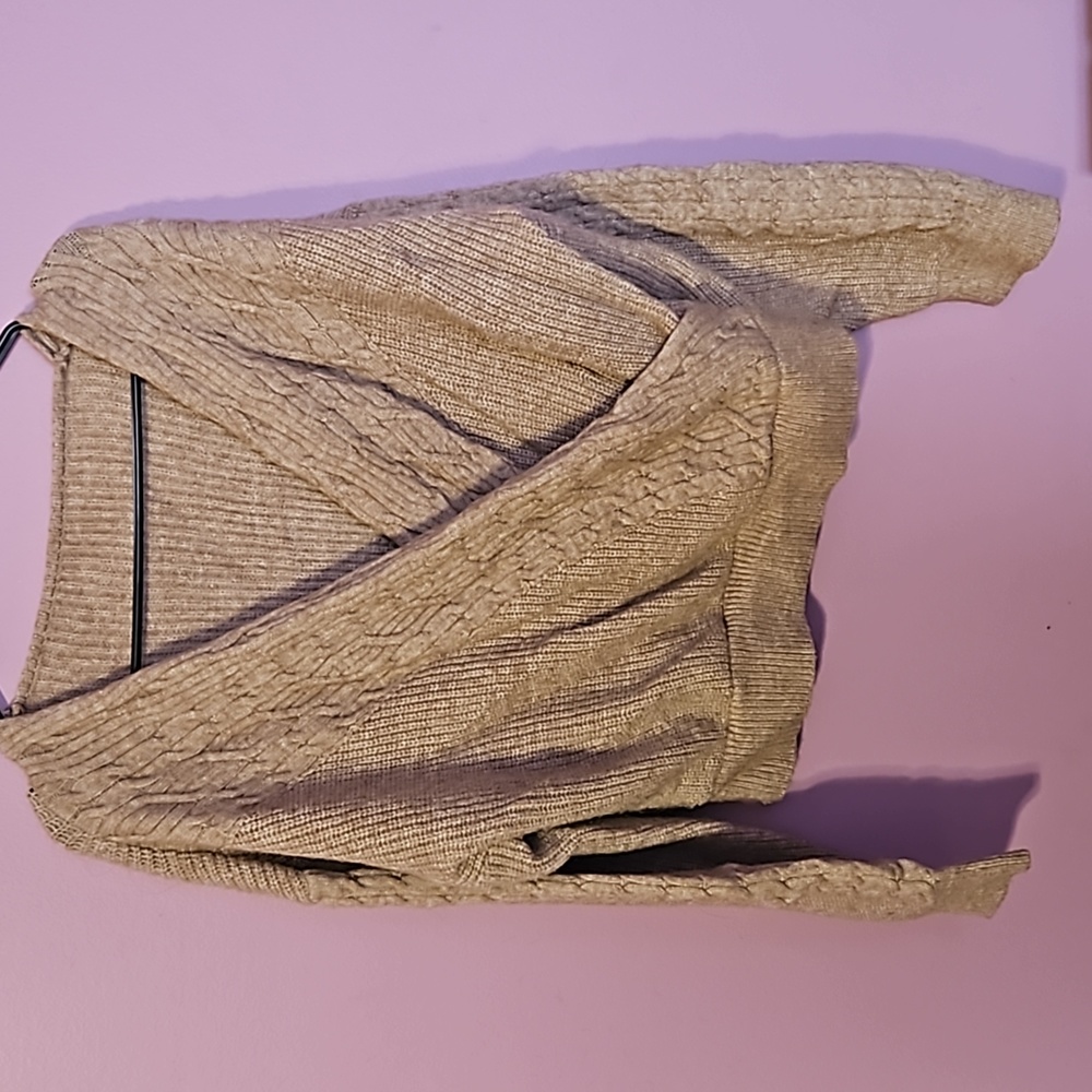 Tan sweater